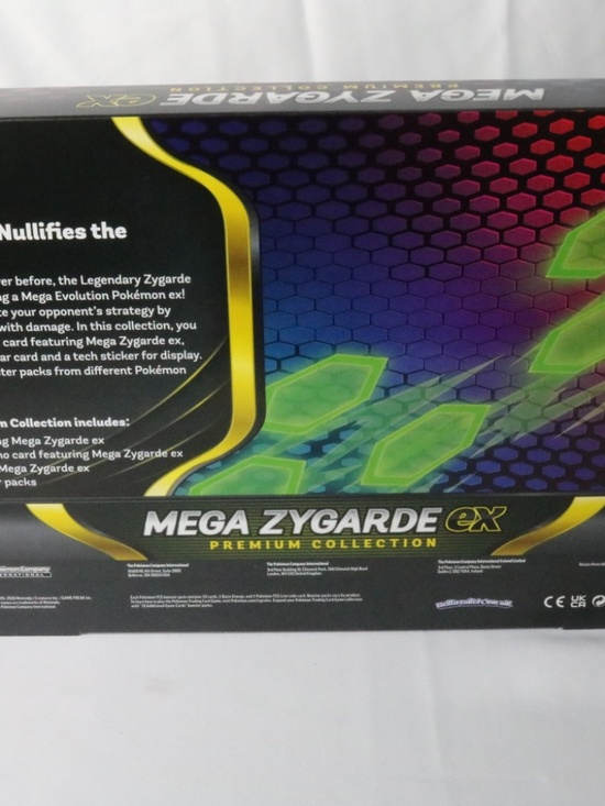 Pokémon TCG: Mega Zygarde Ex Premium Collection Mega Zygarde Mega Evolution Pokemon Premium Collection Box